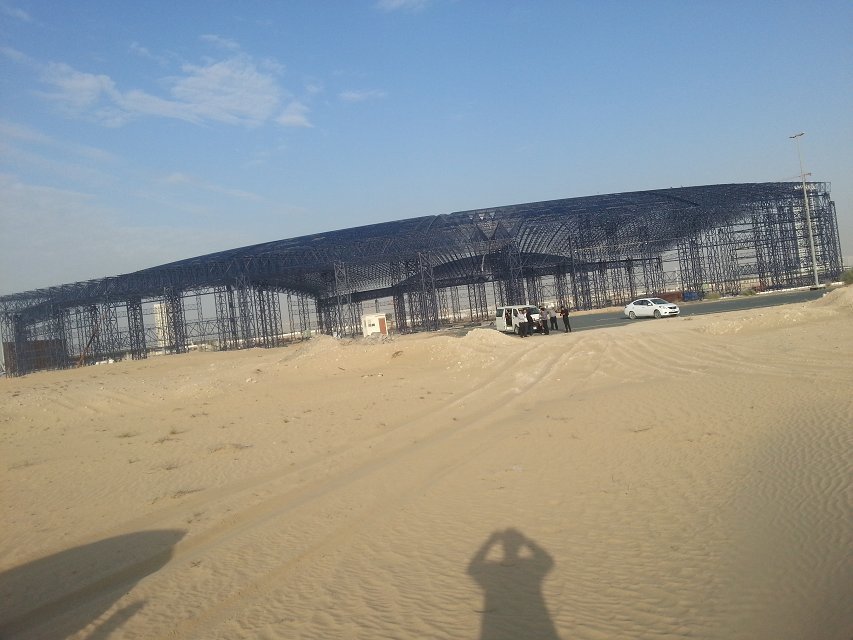 平湖大型场馆网架工程
